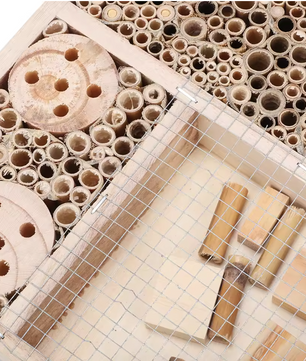 Houten Bijenhuis voor Tuin – Insectenhotel voor Bijen en Nuttige Insecten