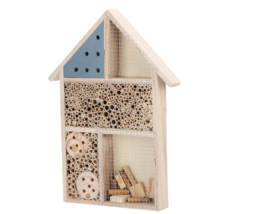 Houten Bijenhuis voor Tuin – Insectenhotel voor Bijen en Nuttige Insecten