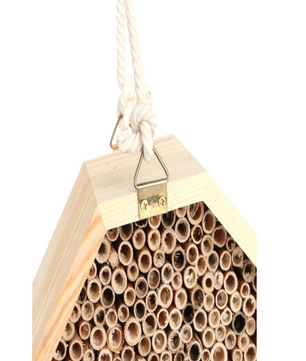 Houten Insectenhotel voor Tuin – Bijenhuis en Nestkast voor Nuttige Insecten