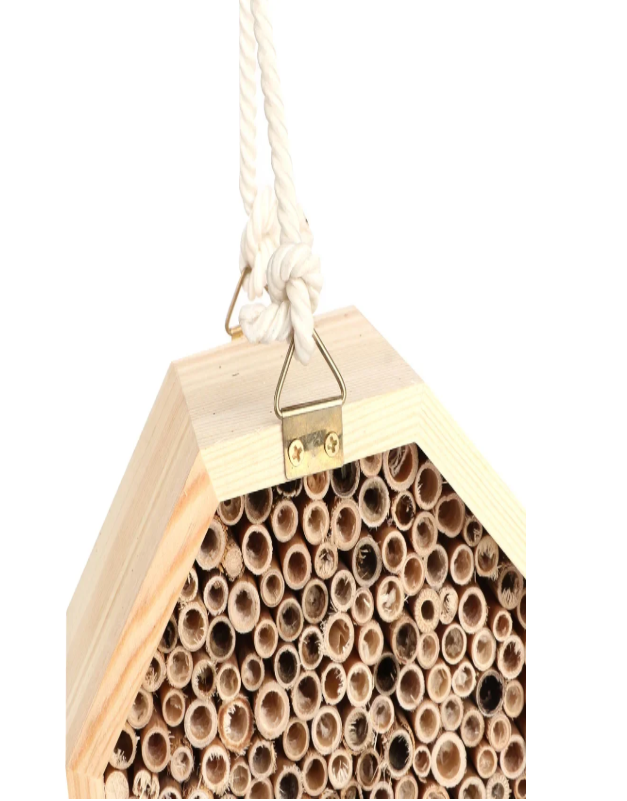 Houten Insectenhotel voor Tuin – Bijenhuis en Nestkast voor Nuttige Insecten