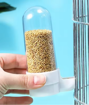 Automatische Vogel Drinkbak – Hangende Waterdispenser voor Vogelkooien, Kunststof Drink- en Voerhouder