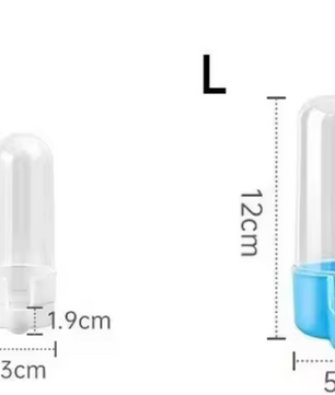 Automatische Vogel Drinkbak – Hangende Waterdispenser voor Vogelkooien, Kunststof Drink- en Voerhouder