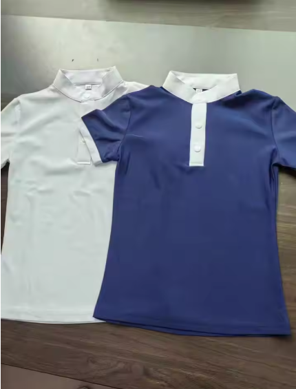 Zomer Paardensport T-shirt voor Kinderen – Sneldrogend en Hoog Elastisch