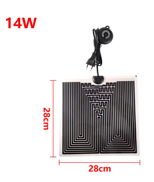 Reptielen Verwarmingsmat – Terrarium Warmtemat met Temperatuurregelaar