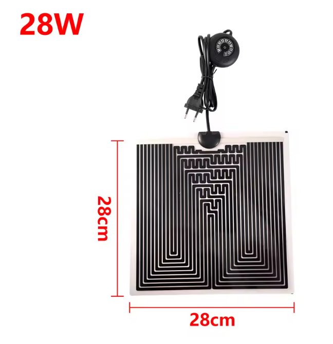 Reptielen Verwarmingsmat – Terrarium Warmtemat met Temperatuurregelaar