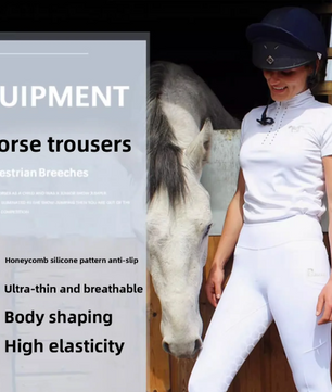 Siliconen Rijbroek voor Paardensport – Ademend en Elastisch, Geschikt voor Kinderen en Dames