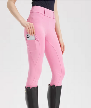 Professionele Paardrijbroek voor Dames – Siliconen Antislip Zitvlak en Hoog Elastisch