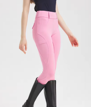 Professionele Paardrijbroek voor Dames – Siliconen Antislip Zitvlak en Hoog Elastisch