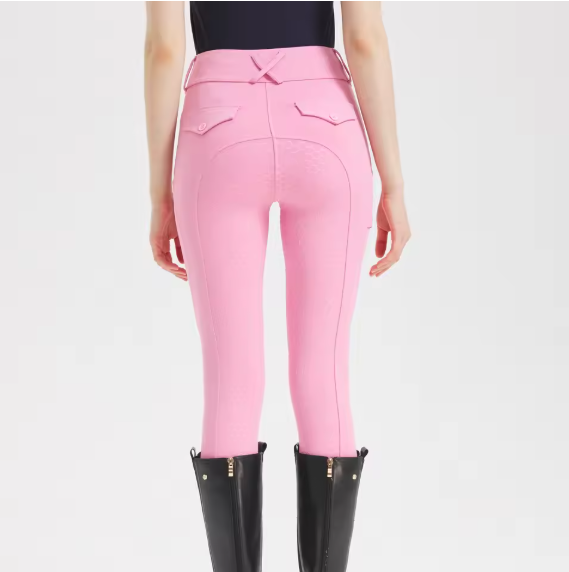 Professionele Paardrijbroek voor Dames – Siliconen Antislip Zitvlak en Hoog Elastisch