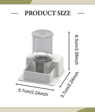 Automatische Reptielen Waterbak – Terrarium Drinkdispenser met Reservoir