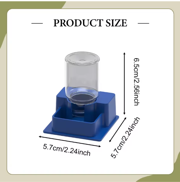 Automatische Reptielen Waterbak – Terrarium Drinkdispenser met Reservoir