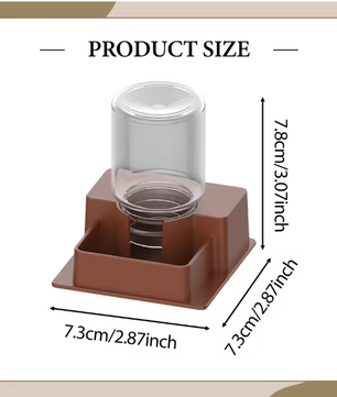 Automatische Reptielen Waterbak – Terrarium Drinkdispenser met Reservoir