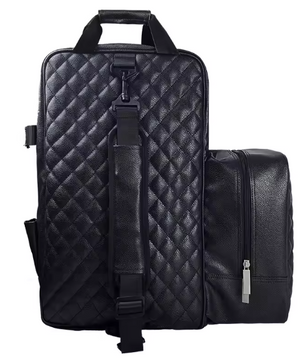 Paardensporttas met Grote Capaciteit – Slijtvast PU-Leer, Tas voor Helm, Laarzen en Uitrusting