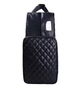 Paardensporttas met Grote Capaciteit – Slijtvast PU-Leer, Tas voor Helm, Laarzen en Uitrusting