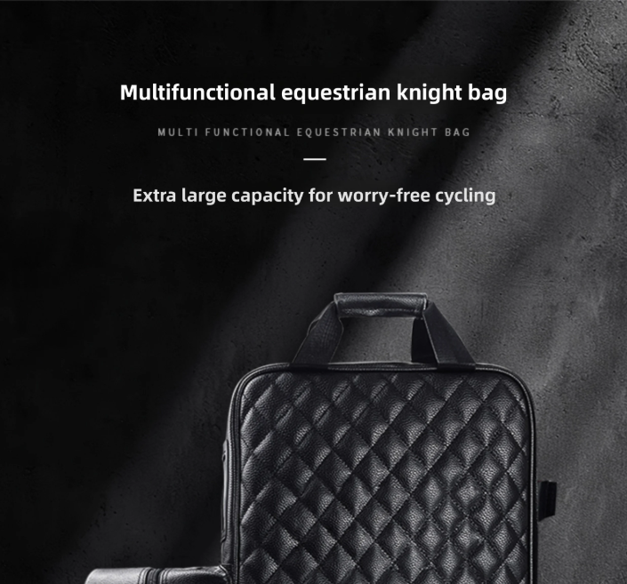 Paardensporttas met Grote Capaciteit – Slijtvast PU-Leer, Tas voor Helm, Laarzen en Uitrusting