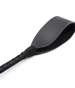 Paardrijzweep met Antislip Handvat – PU-Leren Rijzweep voor Paardensporttraining