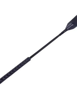 Paardrijzweep met Antislip Handvat – PU-Leren Rijzweep voor Paardensporttraining