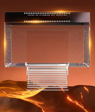 Over Tank Schildpad Basking Platform – Aquarium Rustplatform met Ramp