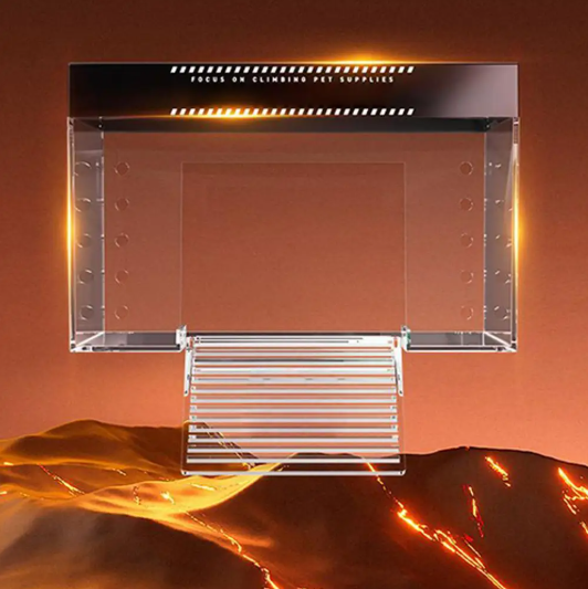 Over Tank Schildpad Basking Platform – Aquarium Rustplatform met Ramp