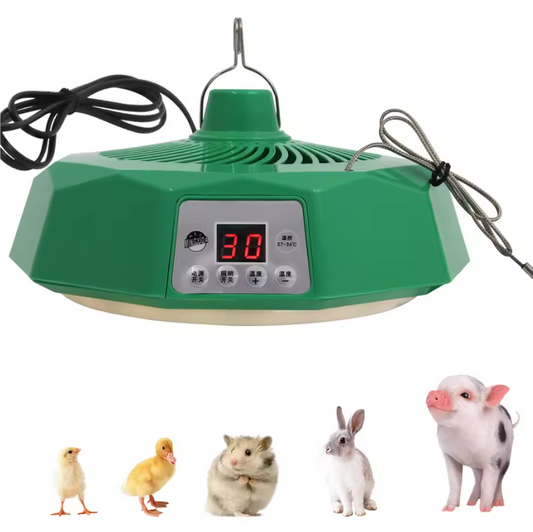 Intelligente Warmtelamp met Afstandsbediening – Dieren Verwarmingslamp 220V