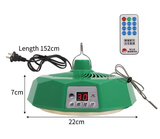 Intelligente Warmtelamp met Afstandsbediening – Dieren Verwarmingslamp 220V