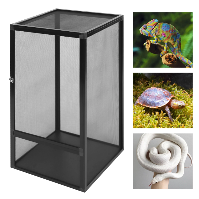 Reptielen Net Terrarium – Aluminium Voer- en Habitat Box
