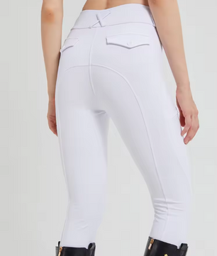 Professionele Dames Paardrijbroek – Siliconen Antislip Rijbroek met Hoge Elasticiteit