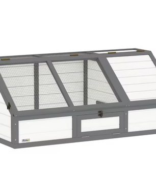 Houten Schildpad Buitenverblijf – Tortoise Enclosure met Open Bodem