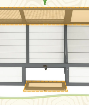 Houten Schildpad Buitenverblijf – Tortoise Enclosure met Open Bodem