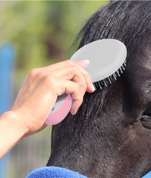 Paarden Manen- en Staartborstel – Professionele Antislip Verzorgingsborstel