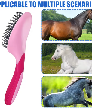 Paarden Manen- en Staartborstel – Professionele Antislip Verzorgingsborstel