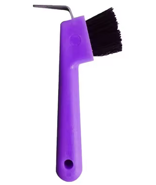 2-in-1 Hoefkrabber met Borstel – Paarden Hoefreiniger voor Verzorging