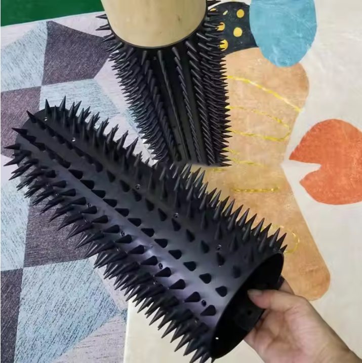 Krabborstel voor Paarden en Vee – Rubberen Massage- en Groomingborstel