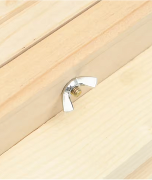 Massief Houten Bijenhotel – Nestkast voor Solitaire Bijen en Bestuivers