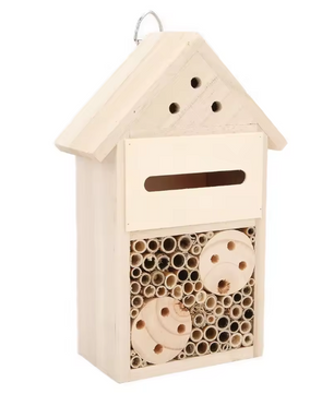 Houten Insectenhotel voor Tuin – Bijenhuis voor Vlinders en Lieveheersbeestjes