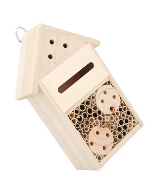 Houten Insectenhotel voor Tuin – Bijenhuis voor Vlinders en Lieveheersbeestjes