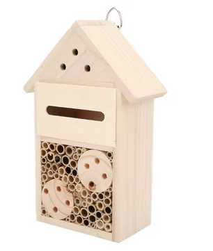 Houten Insectenhotel voor Tuin – Bijenhuis voor Vlinders en Lieveheersbeestjes