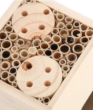 Houten Insectenhotel voor Tuin – Bijenhuis voor Vlinders en Lieveheersbeestjes