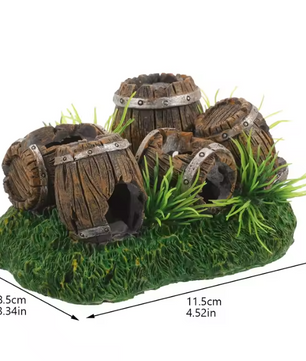 Aquarium Schuilgrot – Resin Vissen en Garnalen Kweekhuis Decoratie