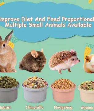 8-Delige Stapelbekers Set – Nest Speelgoed voor Kleine Dieren