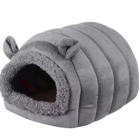 Warm Huisdierbed – Fleece Nest Hut voor Kleine Dieren