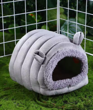Warm Huisdierbed – Fleece Nest Hut voor Kleine Dieren