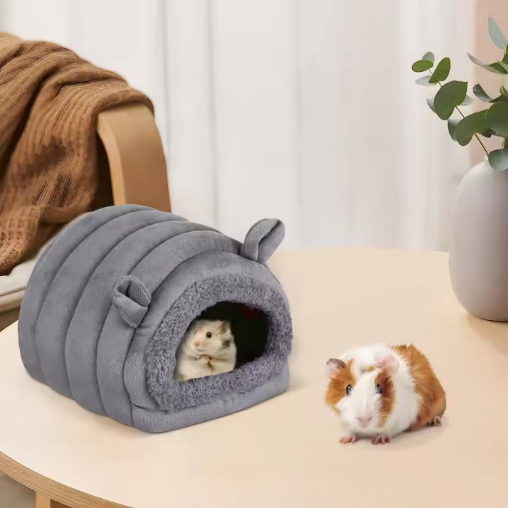 Warm Huisdierbed – Fleece Nest Hut voor Kleine Dieren