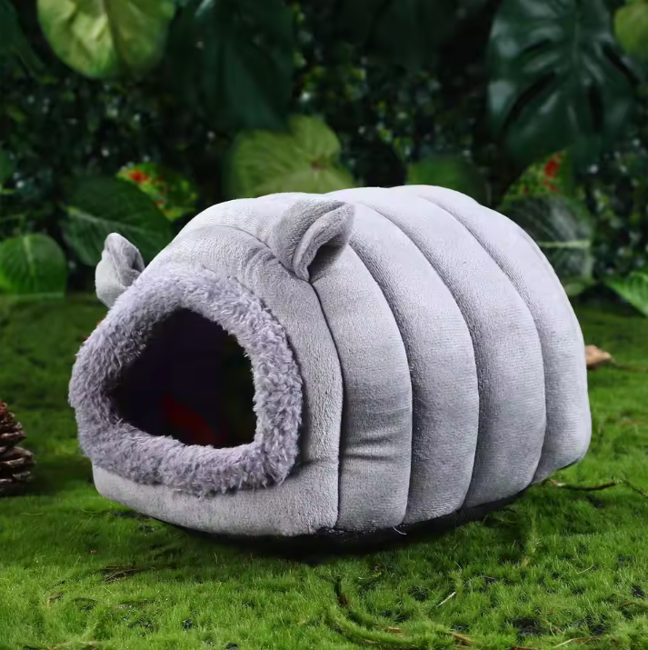 Warm Huisdierbed – Fleece Nest Hut voor Kleine Dieren