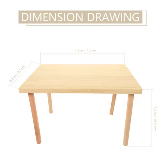 Houten Hamster Klimplatform – Speel- en Rustplek voor Kleine Dieren