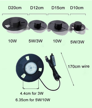 Dimbare USB Kweeklamp – LED Groeilamp met Timer voor Terrarium en Planten