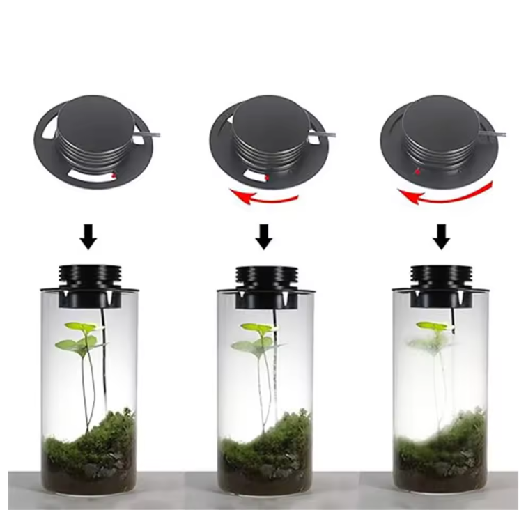 Dimbare USB Kweeklamp – LED Groeilamp met Timer voor Terrarium en Planten