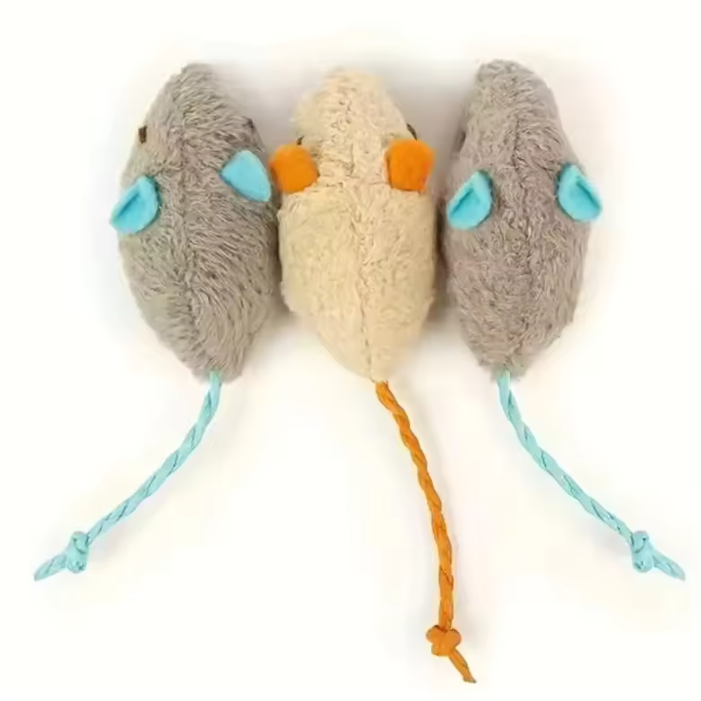 Interactief Pluche Huisdierspeelgoed – Duurzaam Linnen Speeltje voor Katten en Kleine Dieren