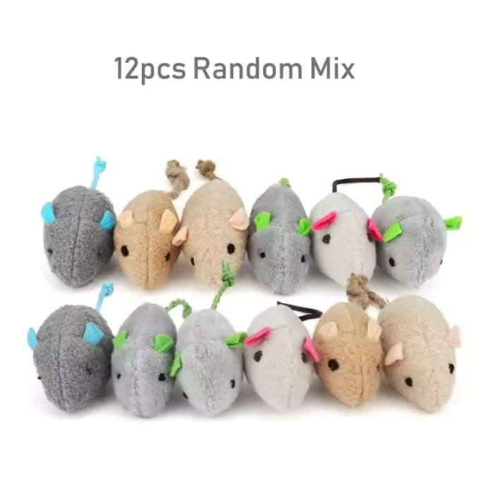 Interactief Pluche Huisdierspeelgoed – Duurzaam Linnen Speeltje voor Katten en Kleine Dieren