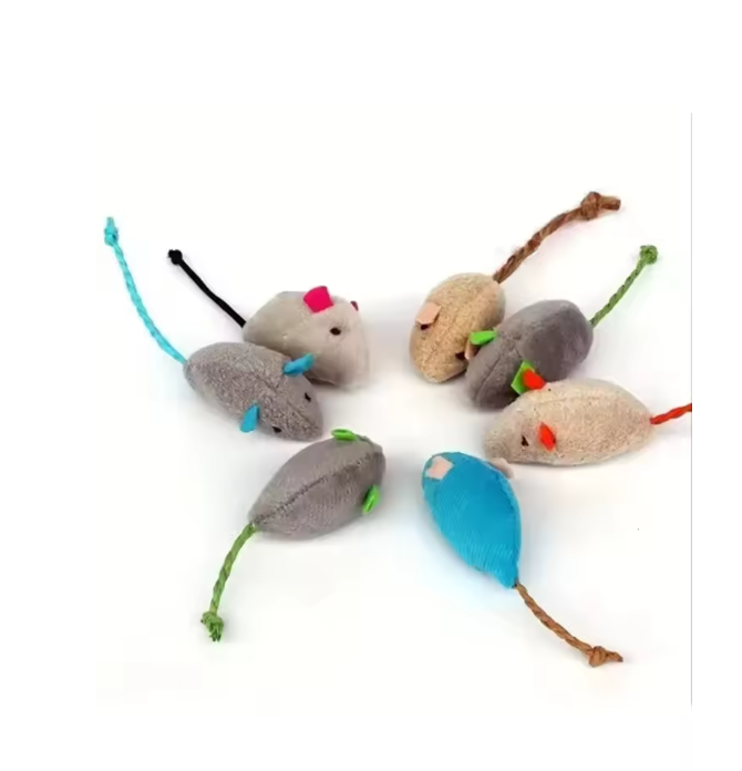 Interactief Pluche Huisdierspeelgoed – Duurzaam Linnen Speeltje voor Katten en Kleine Dieren